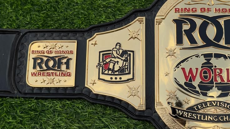 ROH Ring of Honor Television Championship Title Belt