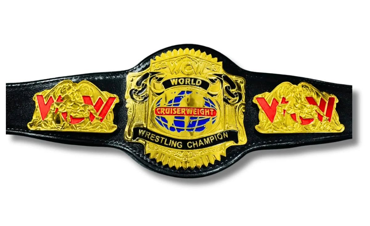 WCW Cruiseweight Championship Replica Title Belt