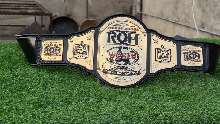 ROH Ring of Honor Television Championship Title Belt