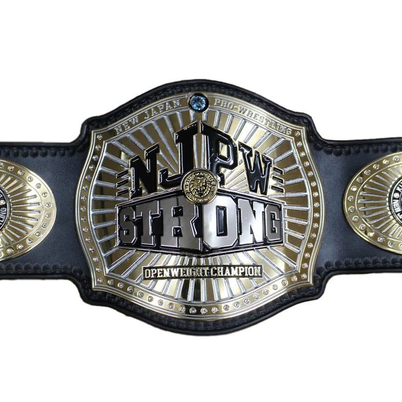 IWGP Title NJPW Strong Openweight Championship Belt