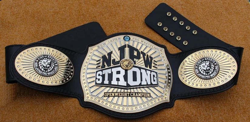 IWGP Title NJPW Strong Openweight Championship Belt