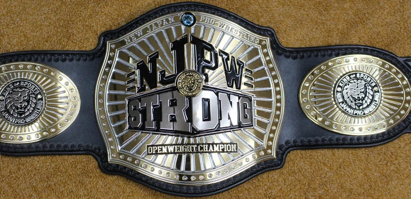 IWGP Title NJPW Strong Openweight Championship Belt