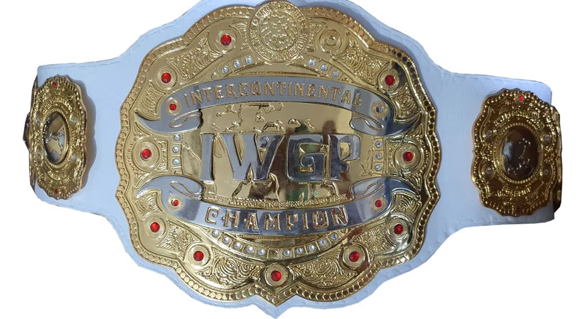 IQGP Intercontinental White Heavyweight Championship Belt