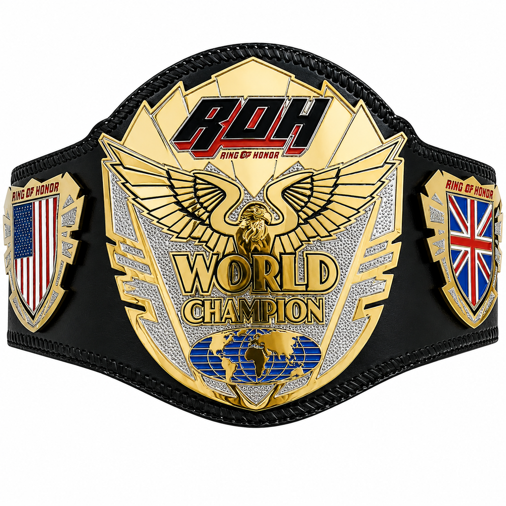 ROH Ring of Honor World Championship Title Belt