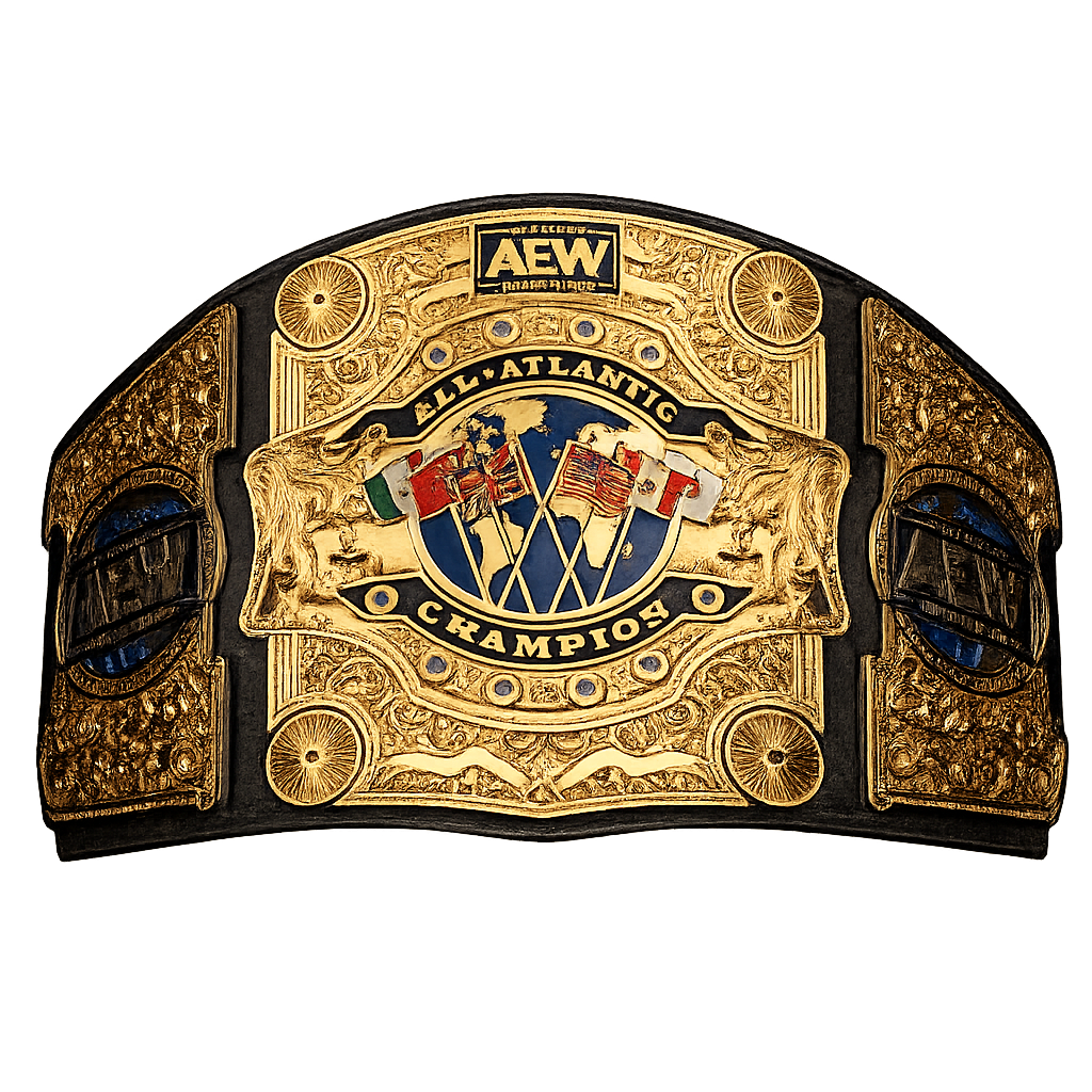 AEW All Atlantic Championship Replica Title Belt