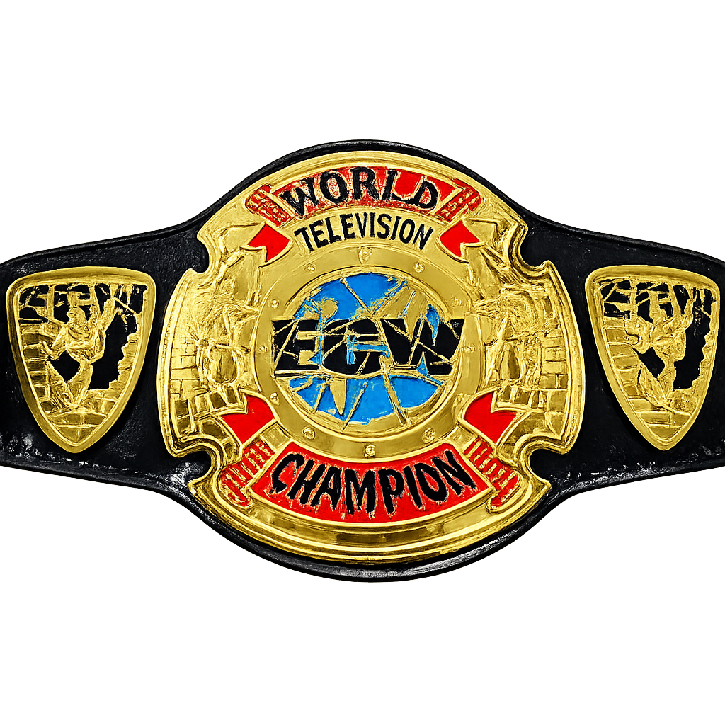 Authentic ECW Television Championship Belt