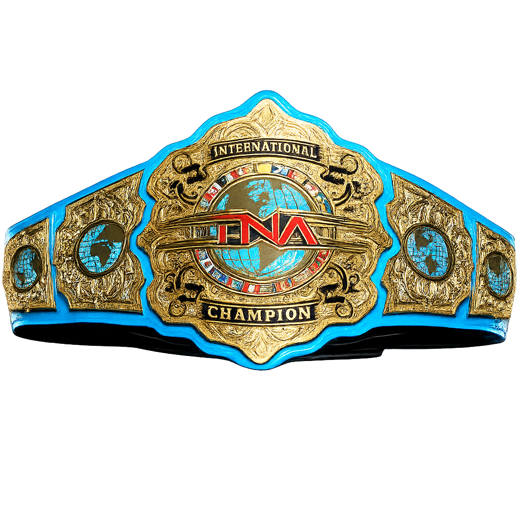 New TNA Heavyweight Championship Replica Blue Belt