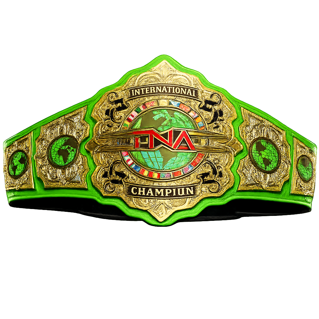 New TNA Heavyweight Championship Replica Green Belt