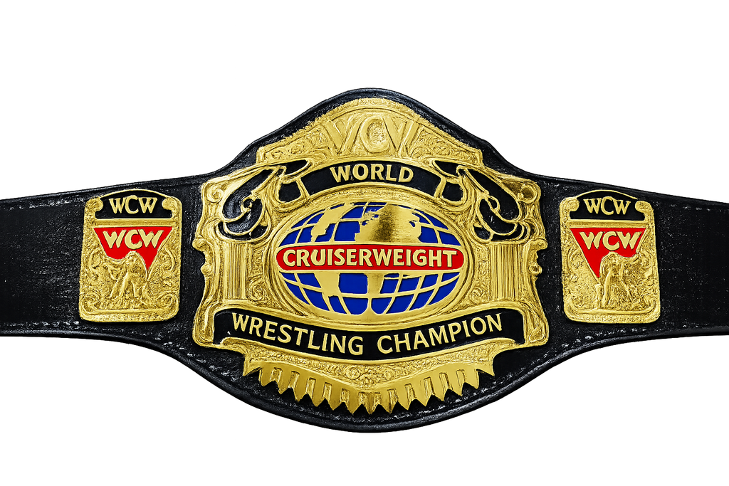 WCW Cruiseweight Championship Replica Title Belt
