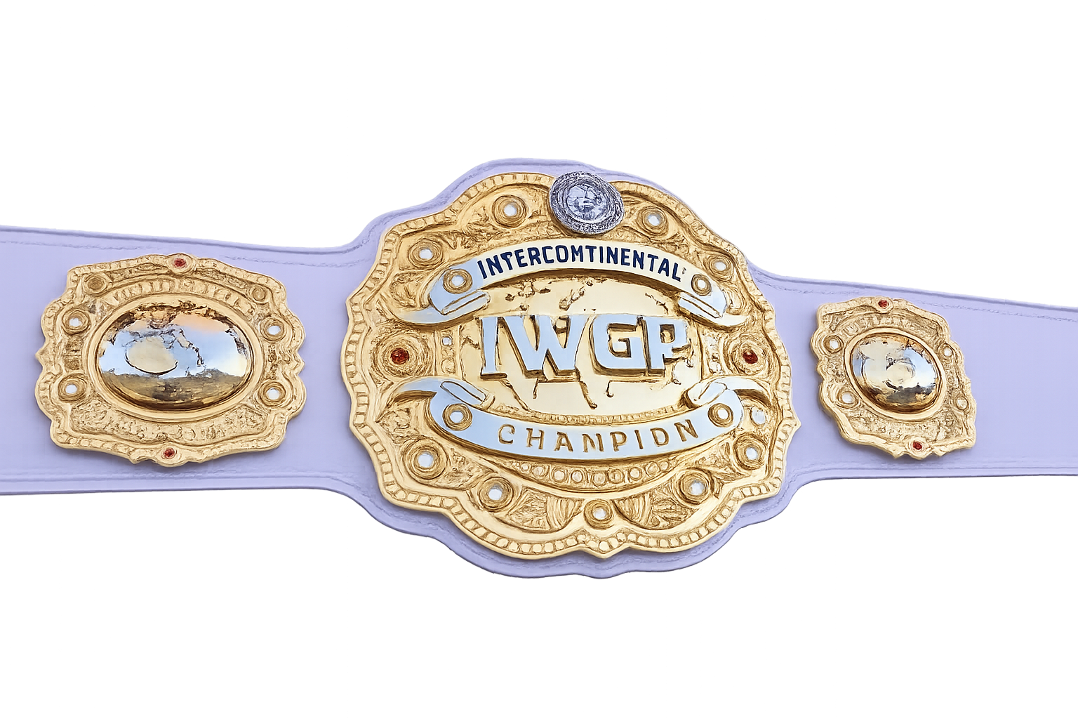 IQGP Intercontinental White Heavyweight Championship Belt