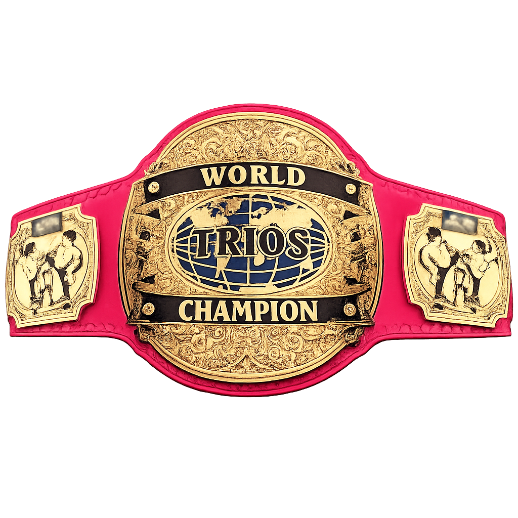 AEW World Trios Championship Belt