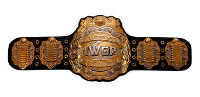IWGP V4 Heavyweight Championship Replica Title Belt