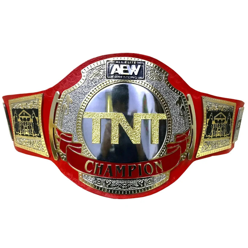 AEW TNT Red Championship Replica Title Belt