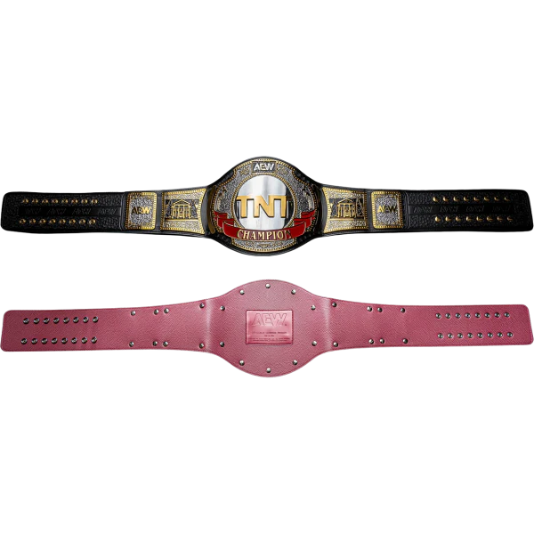 AEW TNT Championship Replica Title Belt Black