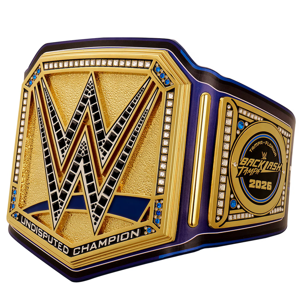 Backlash 2026 Tampa Replica Title Belt