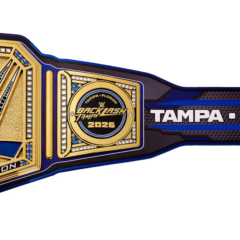 Backlash 2026 Tampa Replica Title Belt