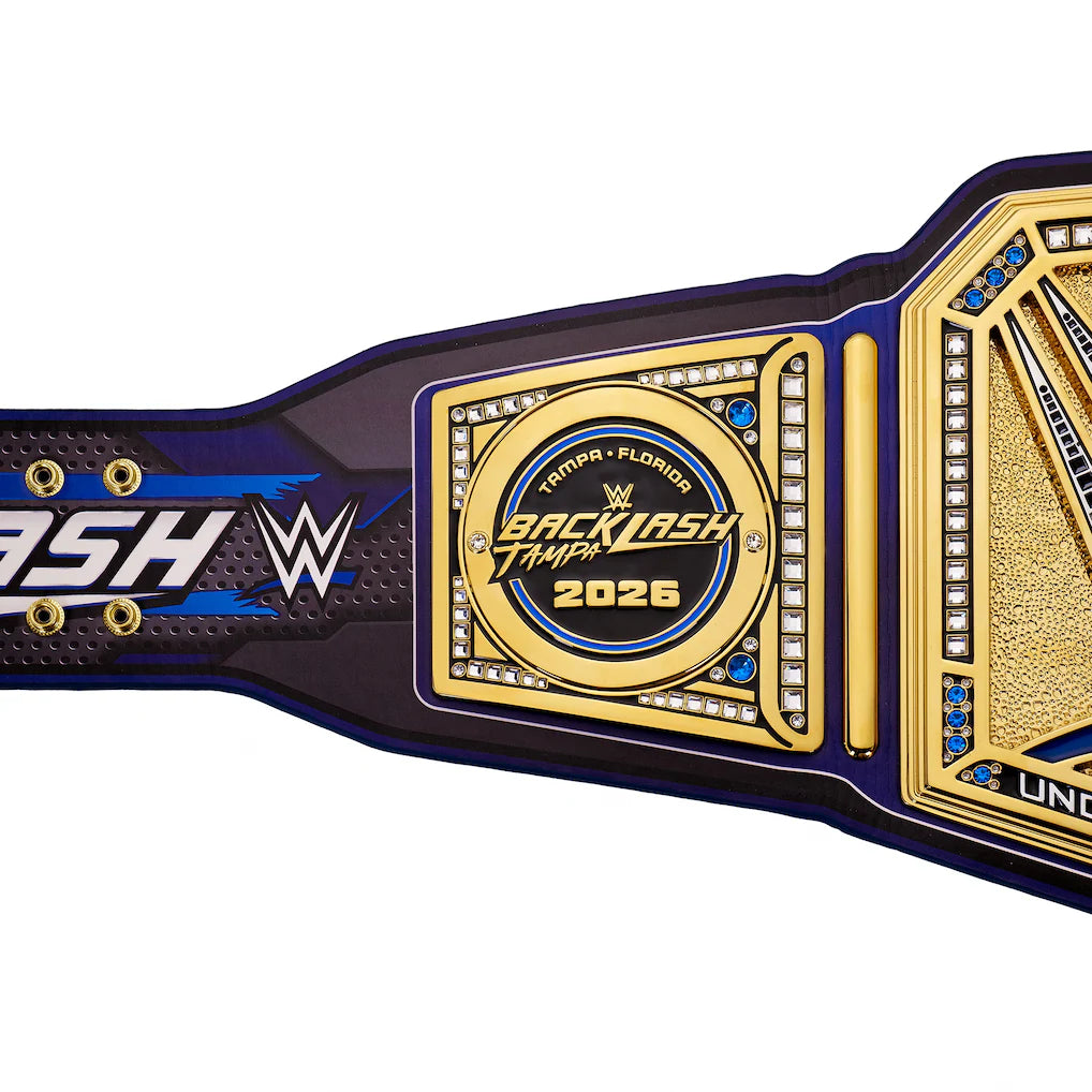 Backlash 2026 Tampa Replica Title Belt