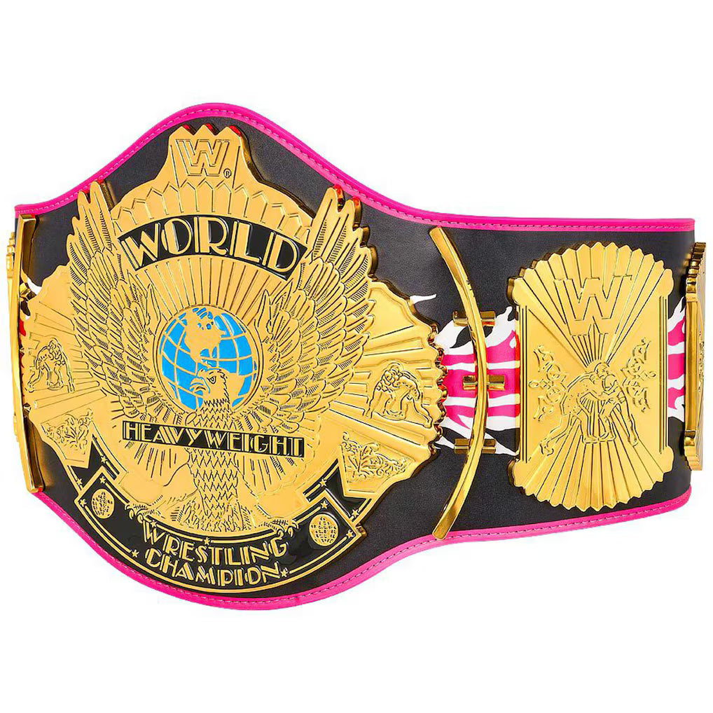 Bret Hart Signature Series Championship Replica Title Belt