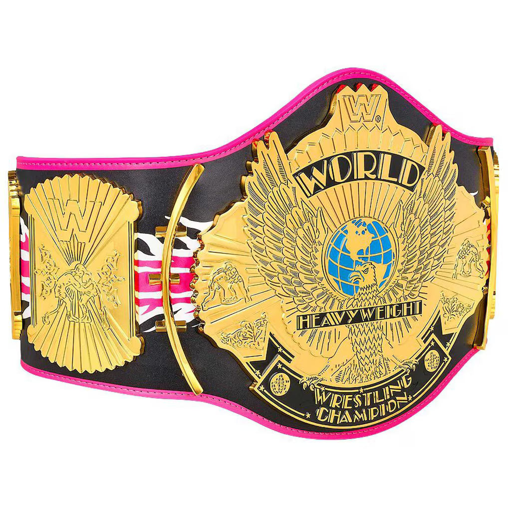 Bret Hart Signature Series Championship Replica Title Belt