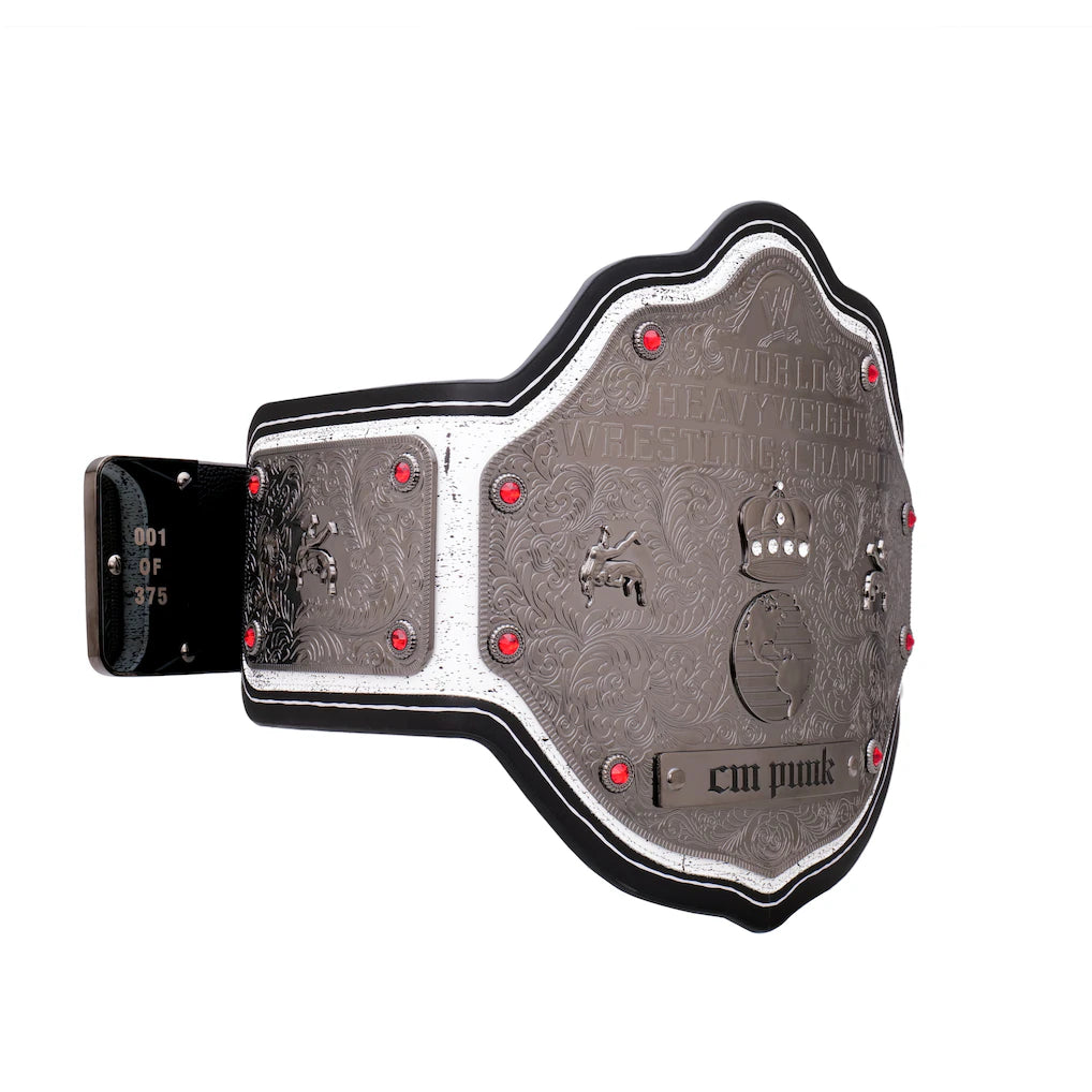 CM Punk Limited Edition Championship Signature Series Replica Title Belt