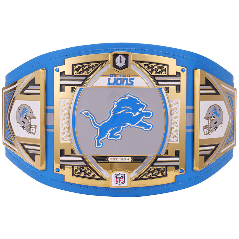 Detroit Lions Legacy Title Belt
