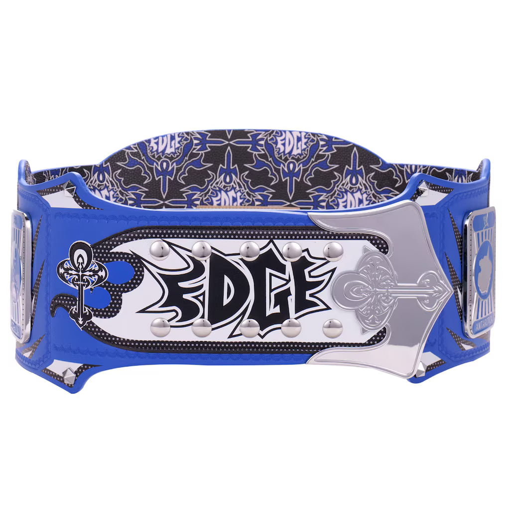 Edge 25th Anniversary Signature Series Replica Title Belt