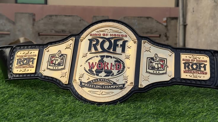 ROH Ring of Honor Television Championship Title Belt