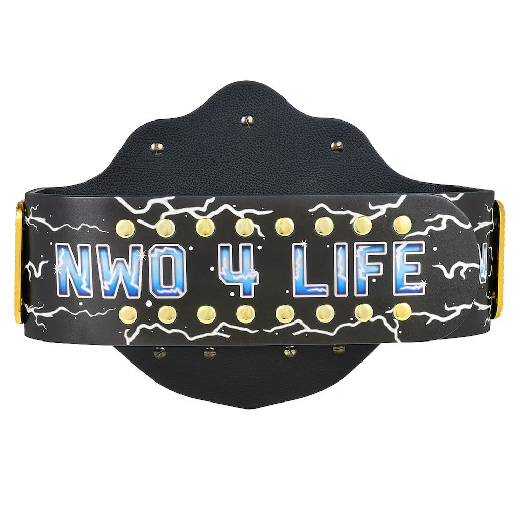 ''Hollywood'' Hulk Hogan nWo Signature Series Championship Replica Title Belt