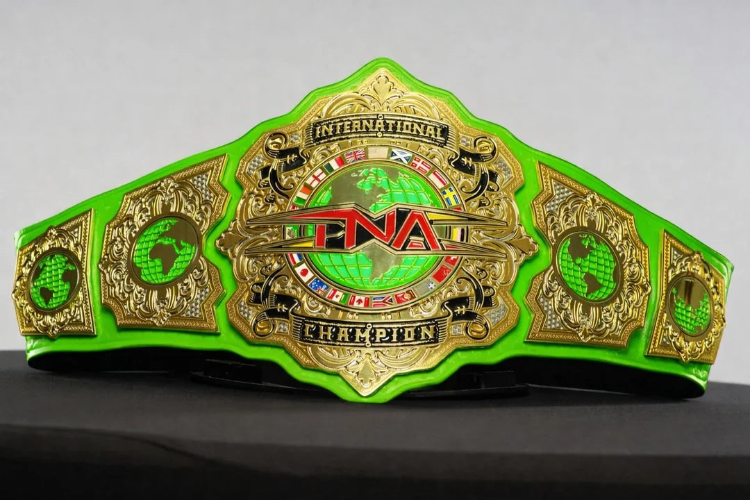 New TNA Heavyweight Championship Replica Green Belt