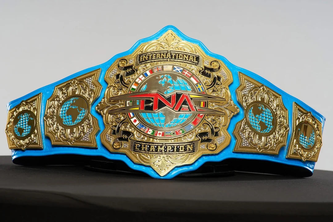New TNA Heavyweight Championship Replica Blue Belt