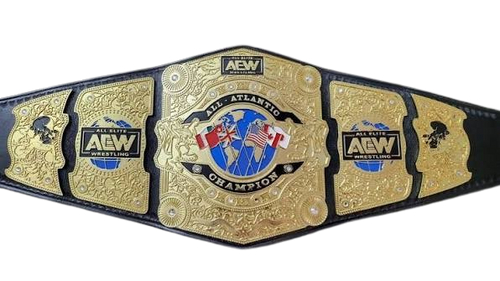 AEW All Atlantic Championship Replica Title Belt