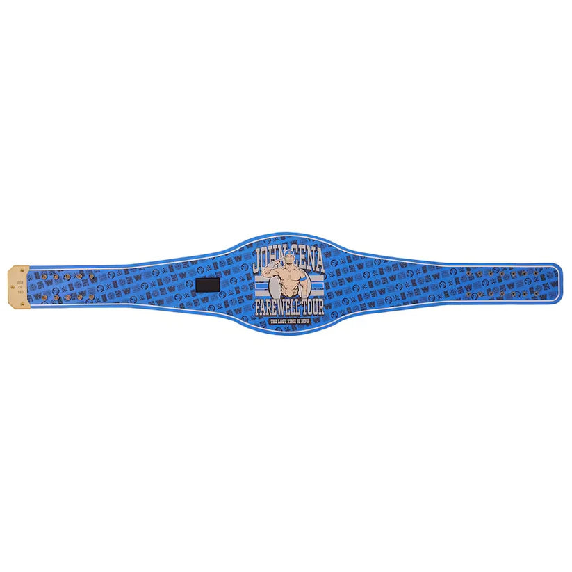 John Cena Farewell Tour 2025 Grand Rapids Spinner Championship Replica Title Belt