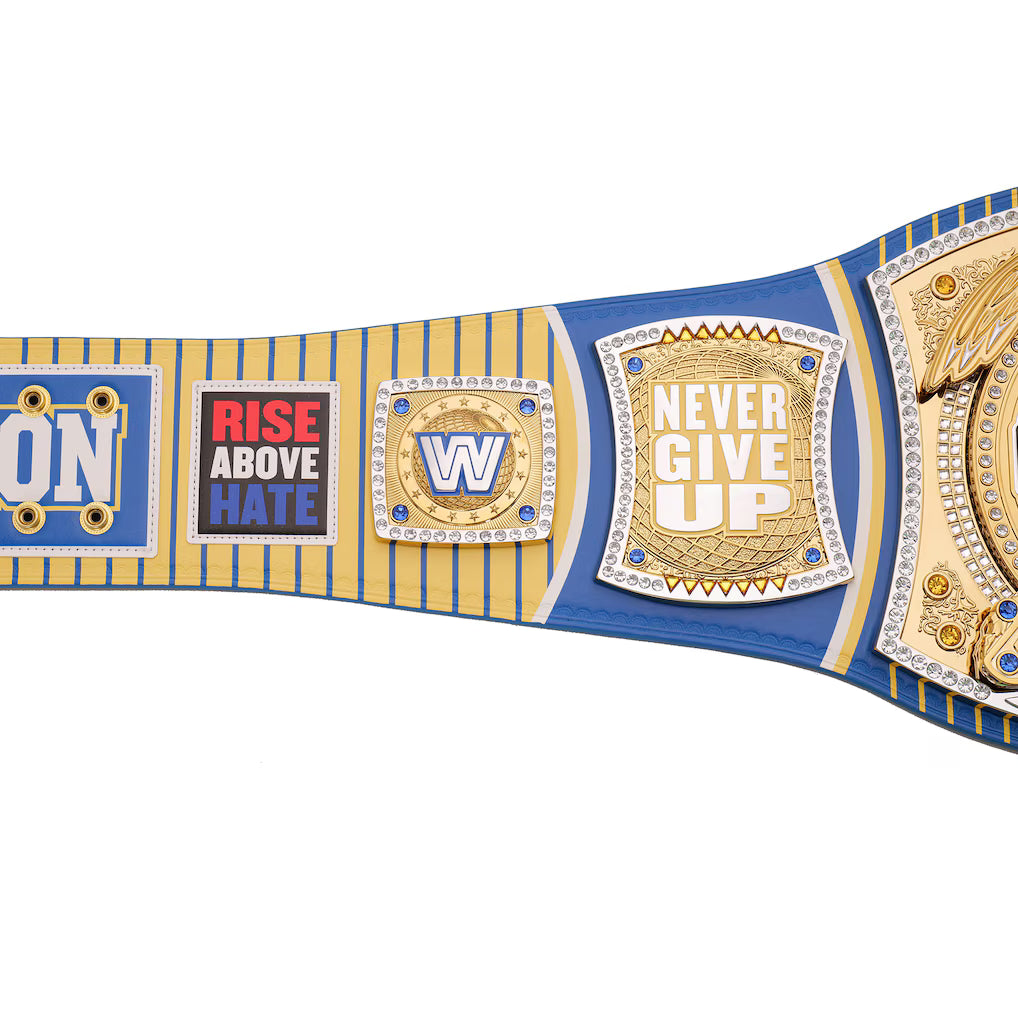 John Cena Farewell Tour 2025 Indianapolis Spinner Championship Replica Title Belt