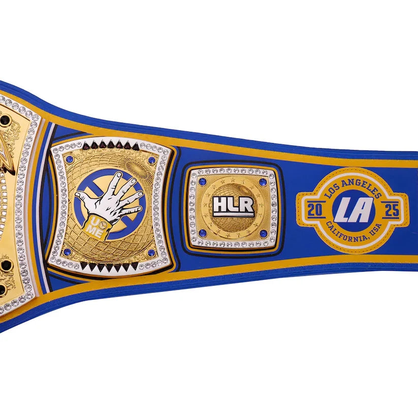 John Cena Farewell Tour 2025 Money In The Bank Los Angeles Spinner Championship Replica Title Belt
