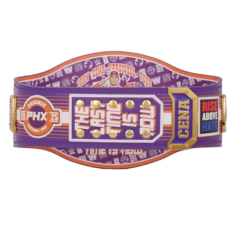 John Cena Farewell Tour 2025 Phoenix Spinner Championship Replica Title Belt