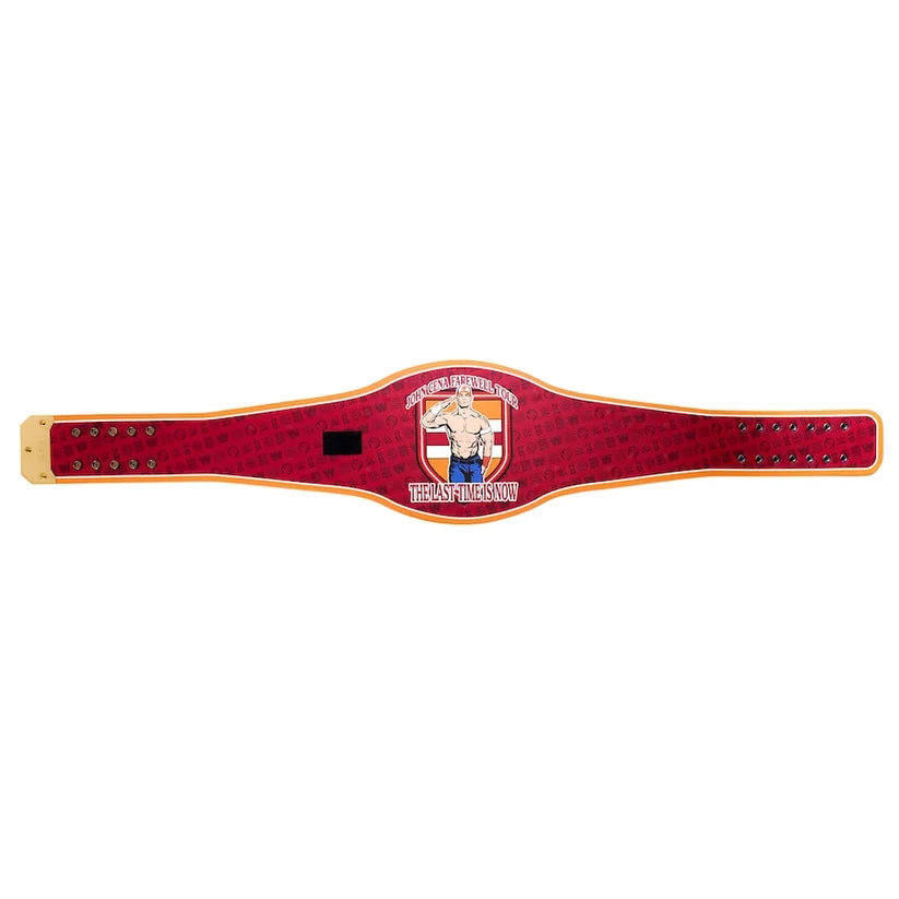 John Cena Farewell Tour 2025 Tampa Spinner Championship Replica Title Belt