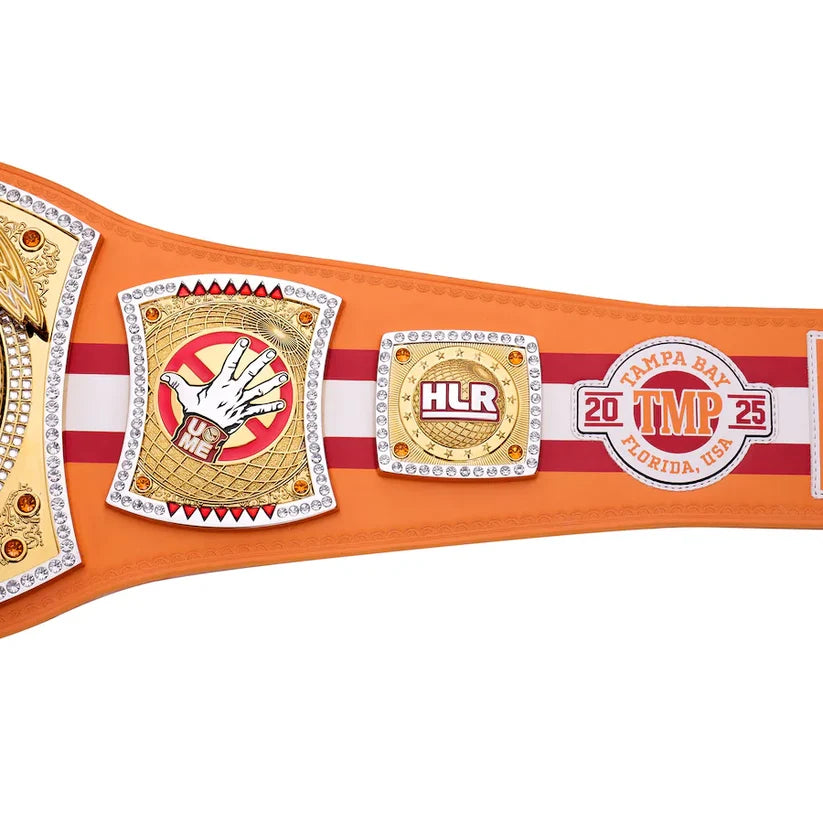 John Cena Farewell Tour 2025 Tampa Spinner Championship Replica Title Belt