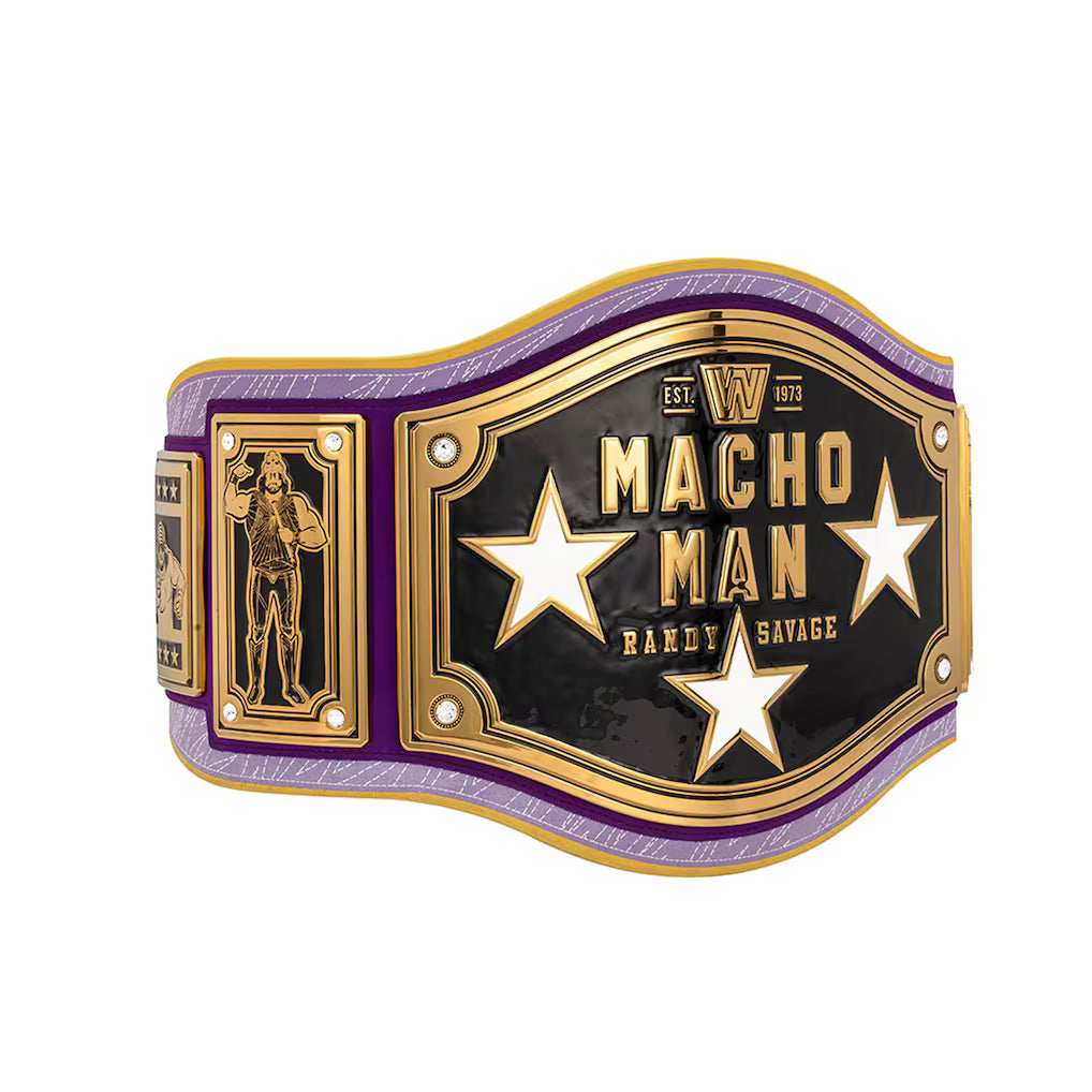 Macho Man Randy Savage Legacy Championship Collector's Title Belt