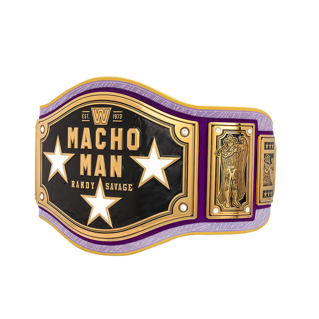Macho Man Randy Savage Legacy Championship Collector's Title Belt