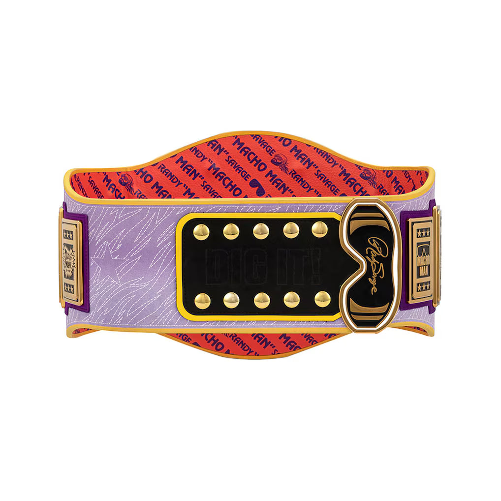 Macho Man Randy Savage Legacy Championship Collector's Title Belt