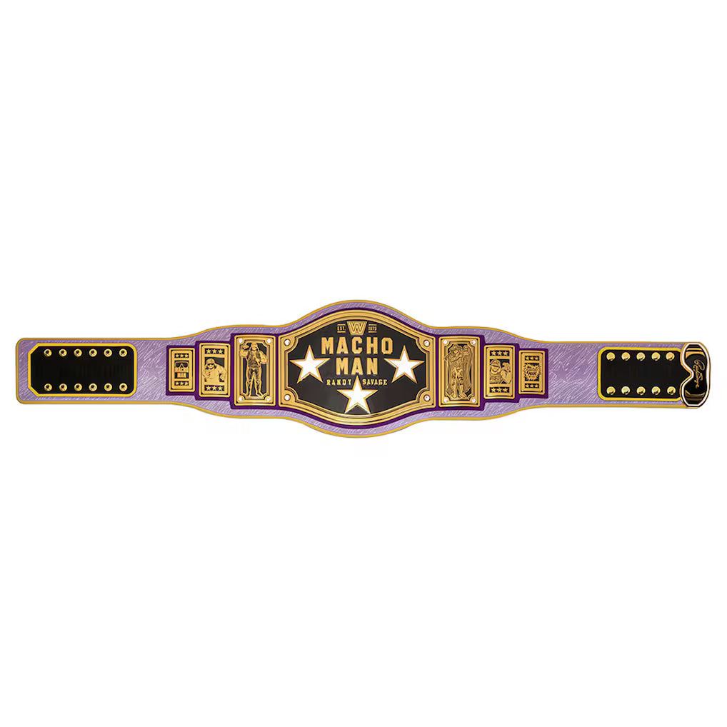 Macho Man Randy Savage Legacy Championship Collector's Title Belt