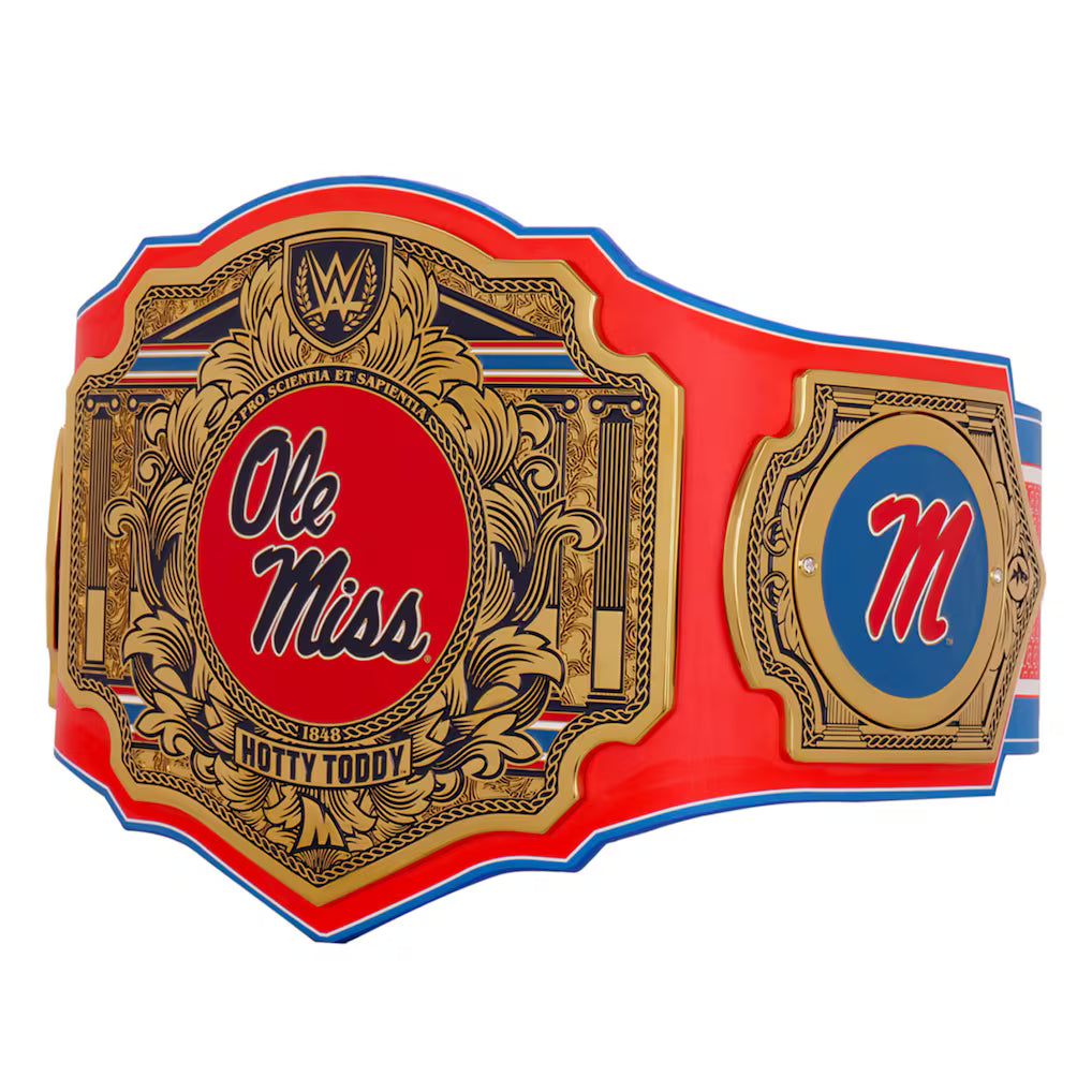 Ole Miss Rebels Legacy Title Belt