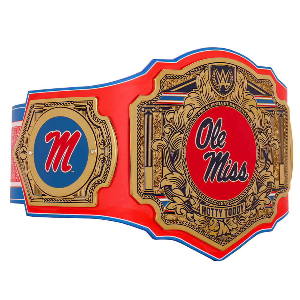 Ole Miss Rebels Legacy Title Belt