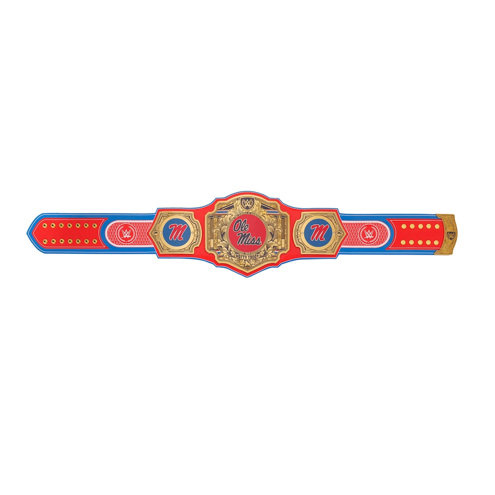 Ole Miss Rebels Legacy Title Belt