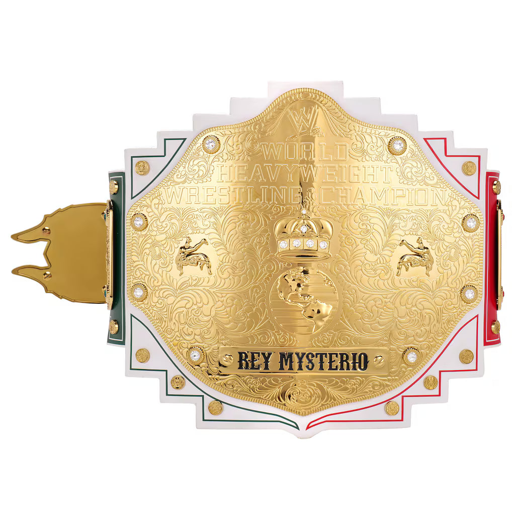 Rey Mysterio 20th Anniversary Signature Series Championship Replica Title Belt