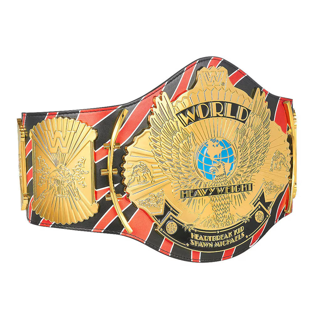Shawn Michaels Signature Series Championship Replica Title Belt