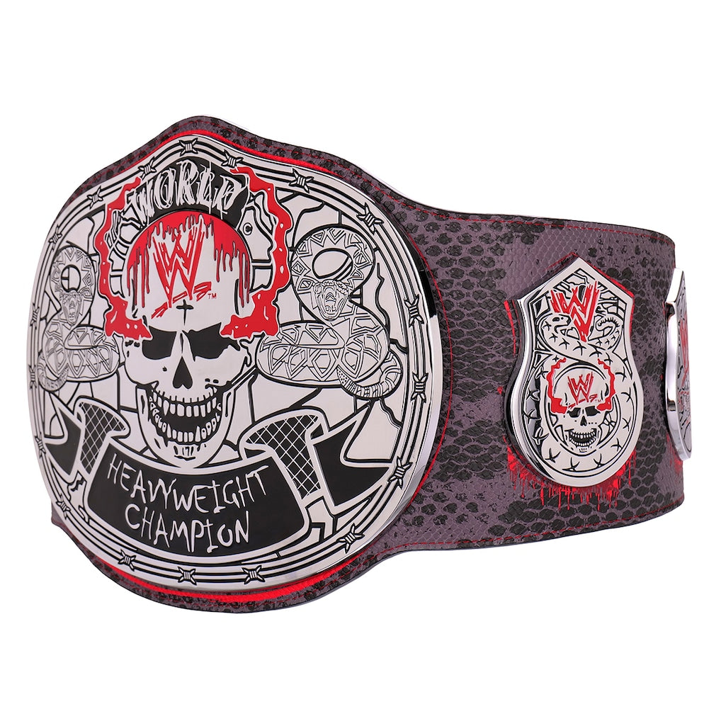 Stone Cold Steve Austin Blood From A Stone Signature Series Title Belt