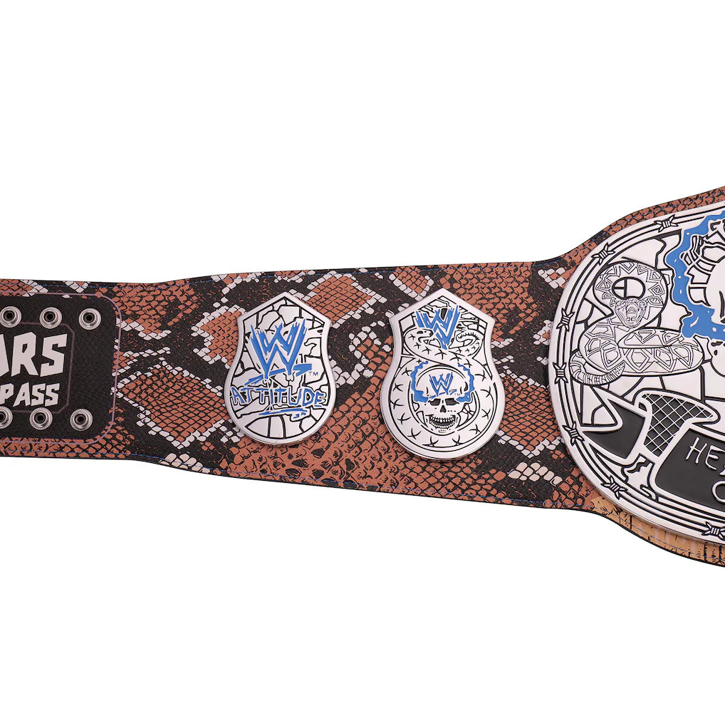 Stone Cold Steve Austin Limited Edition 30 Years Signature Series Title Belt