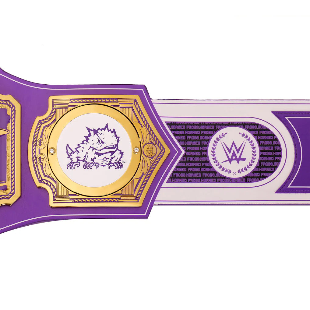 TCU Horned Frogs Legacy Title Belt