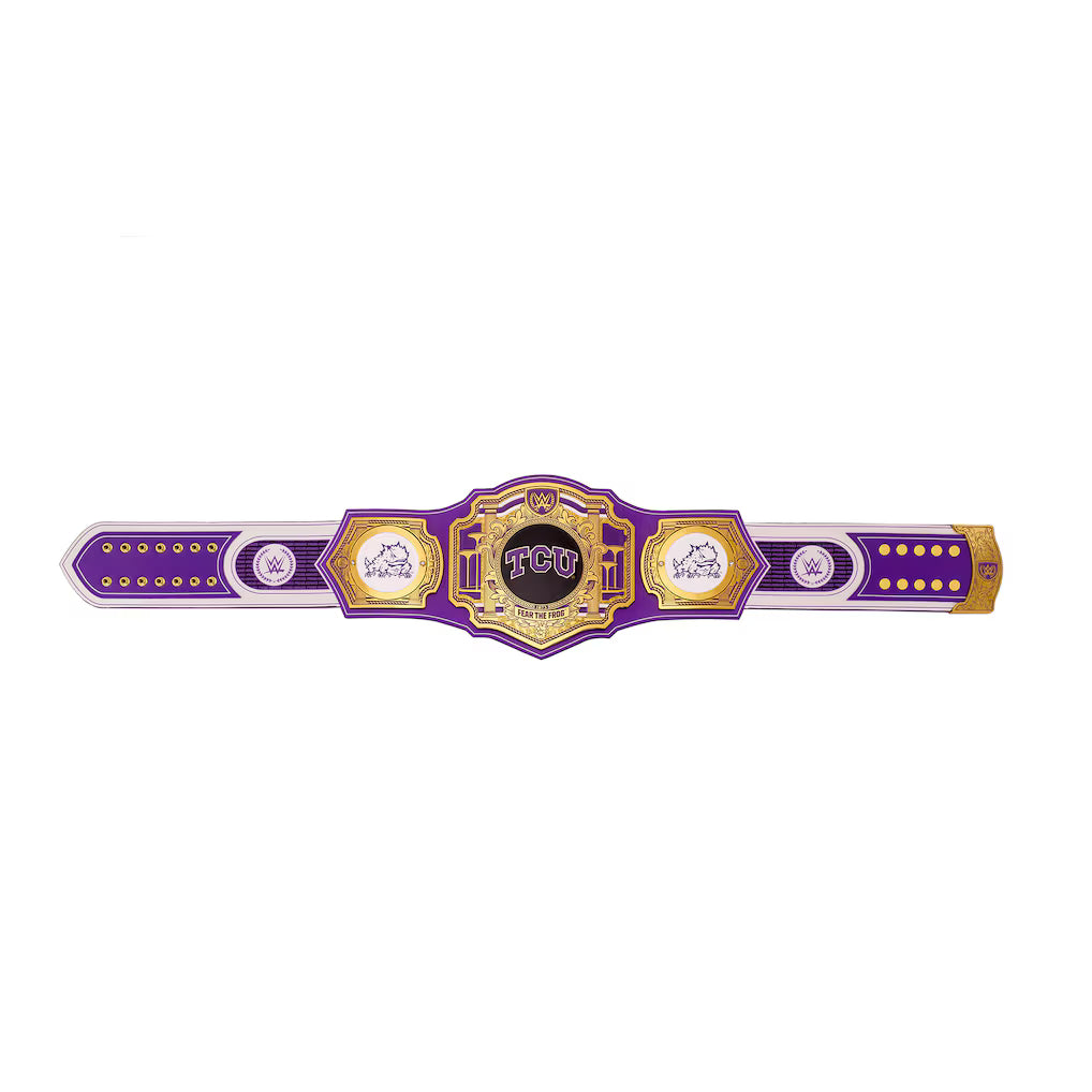 TCU Horned Frogs Legacy Title Belt